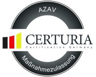 Certuria Siegel AZAV_A (Vektoren, CMYK, Farbe)_Maßna hmezulassung