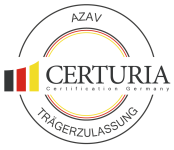 Certuria Siegel AZAV_B (Vektoren, CMYK, Farbe)